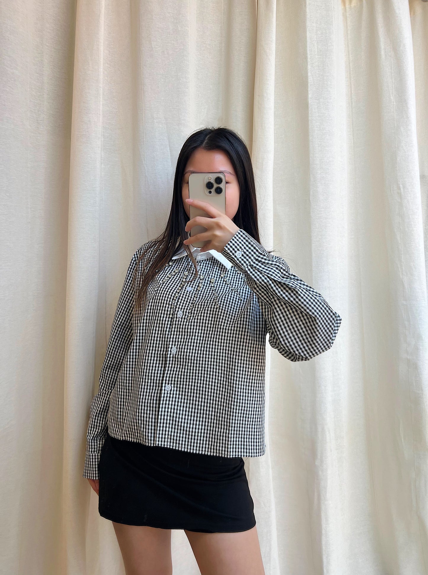 Chemise Éline vichy