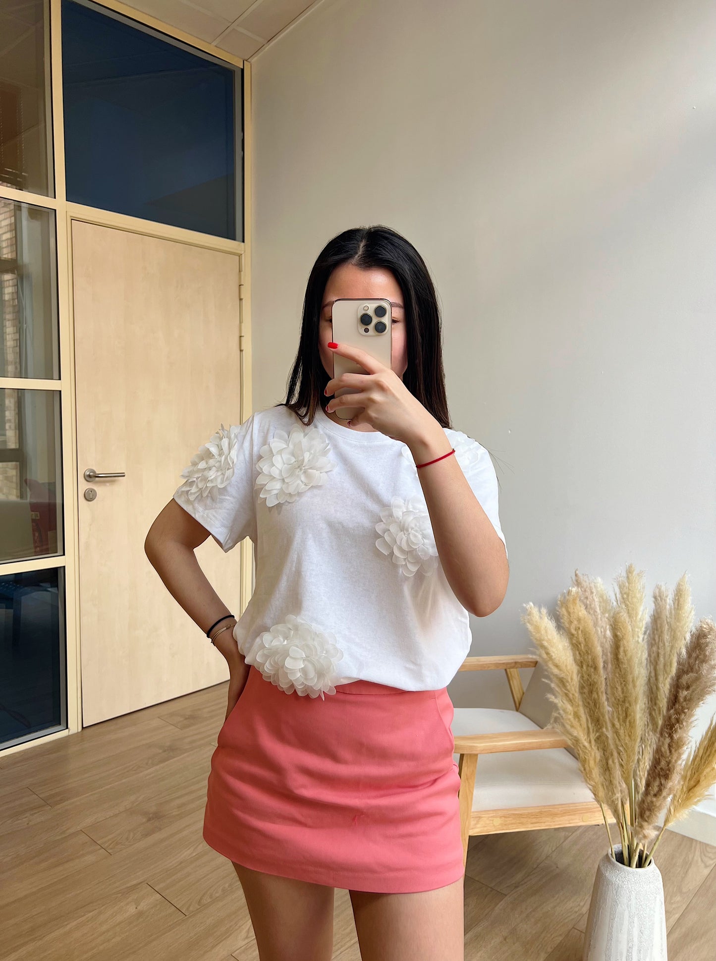 Top Marjolaine blanc