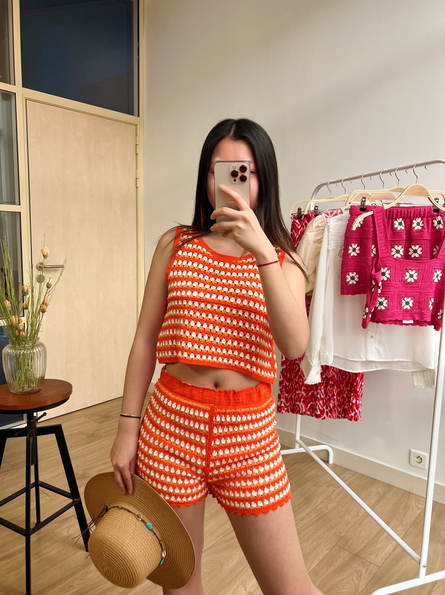 Ensemble Milla orange