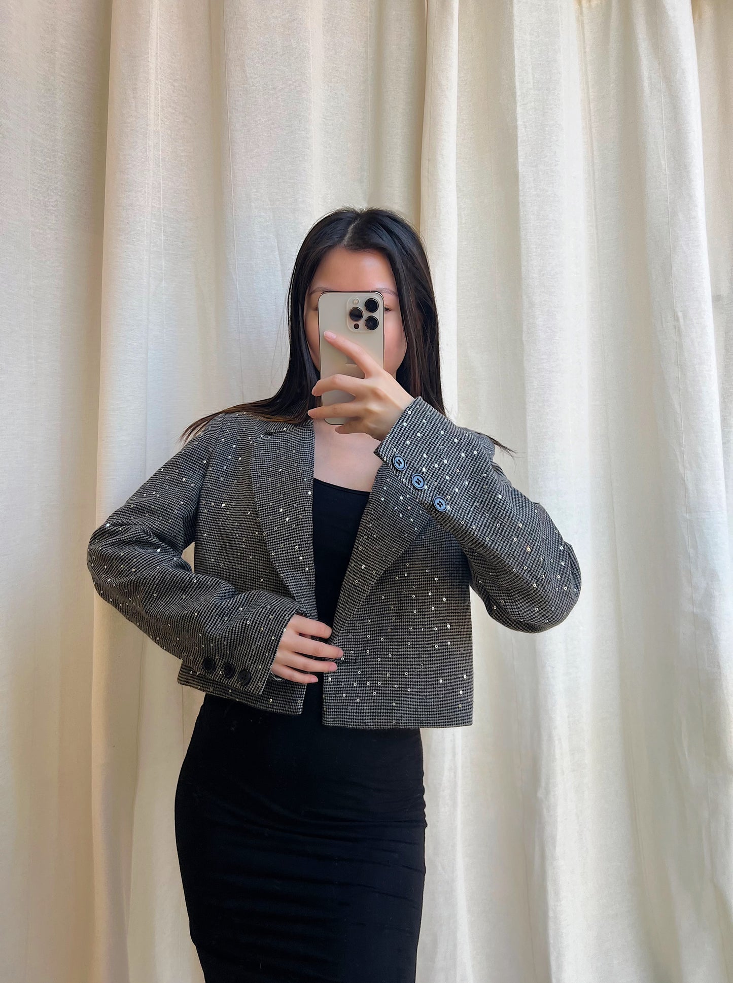 Blazer Céleste gris