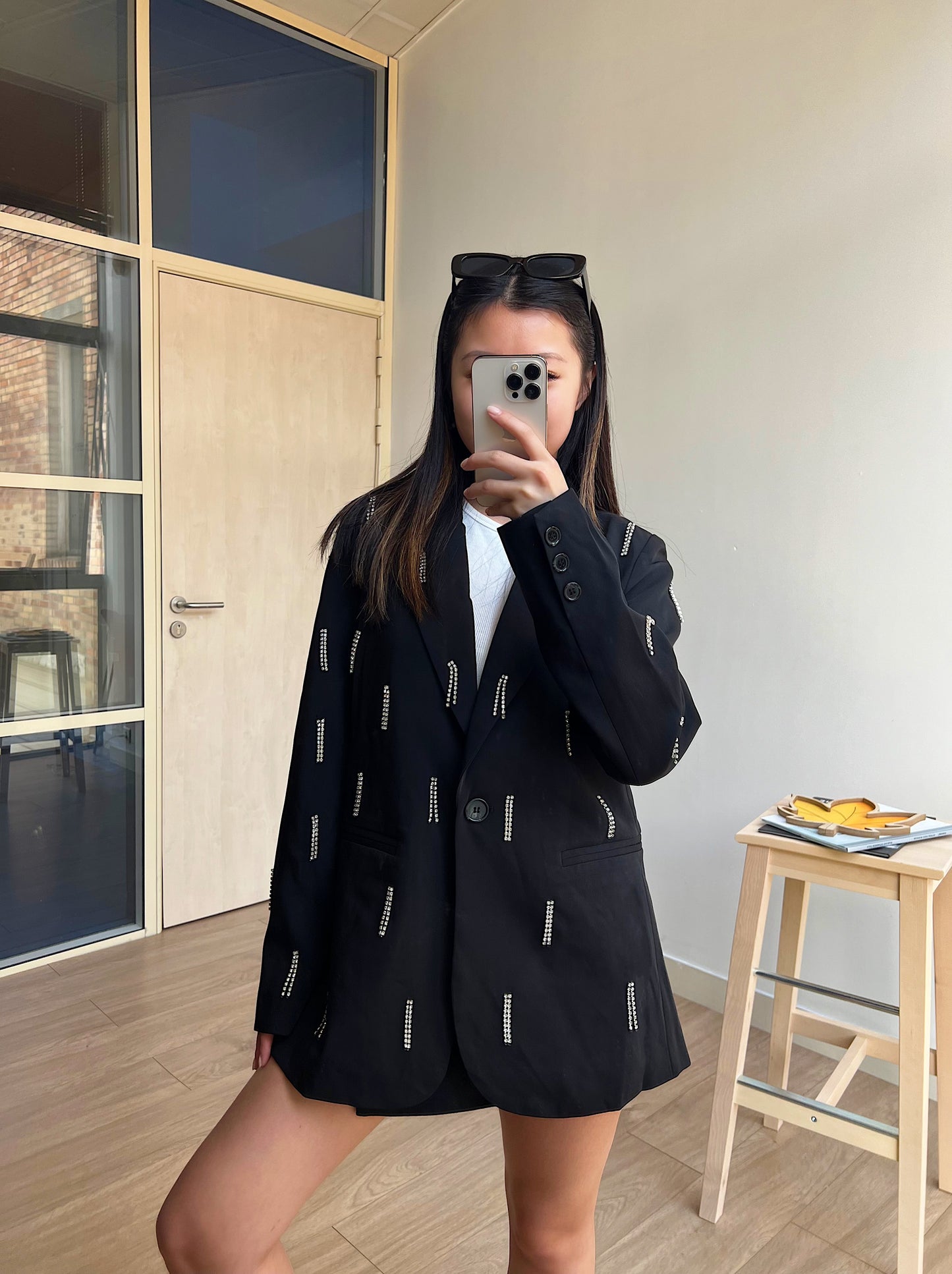 Blazer Aurélie noir
