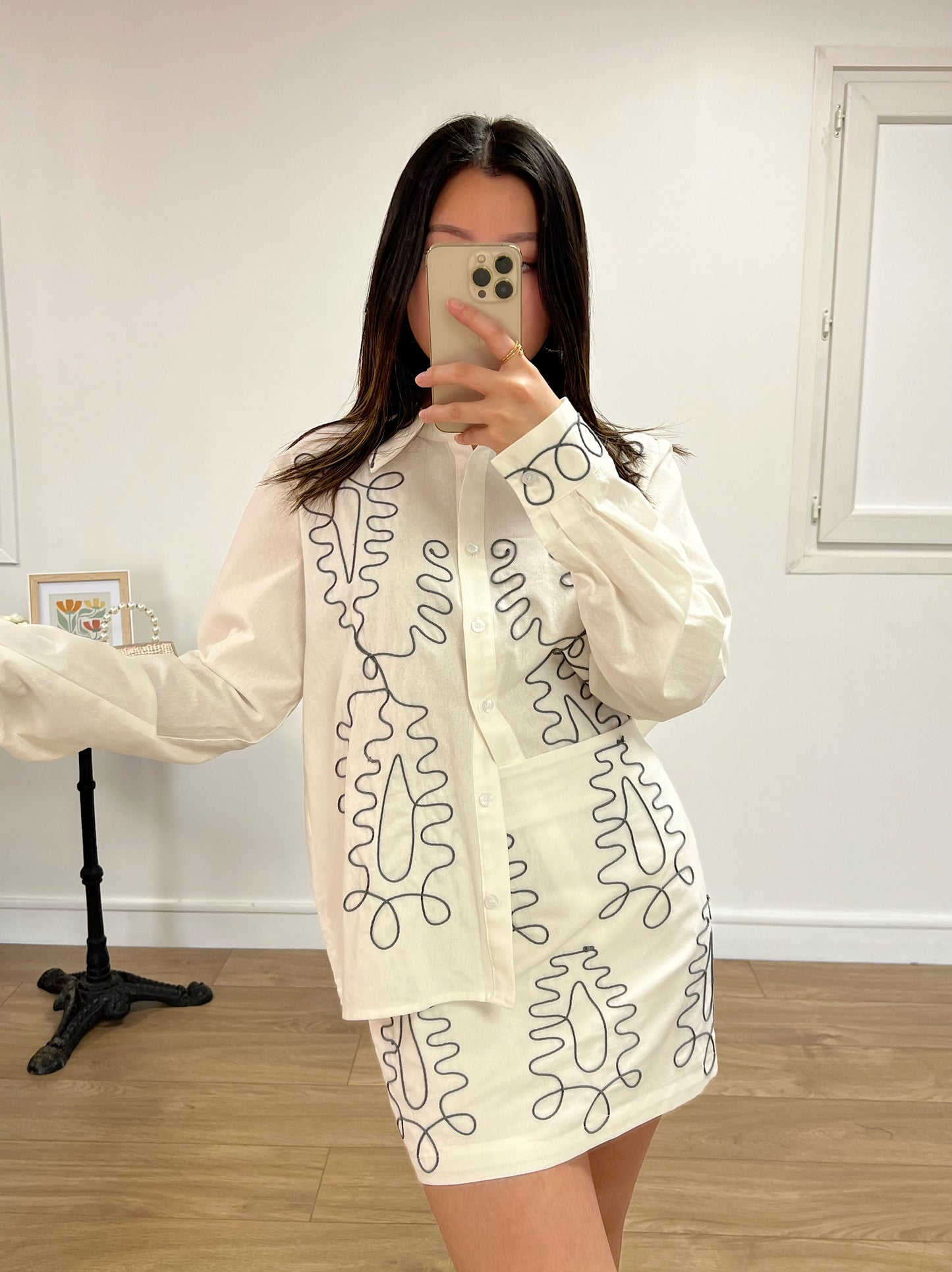 Ensemble Gabriella blanc