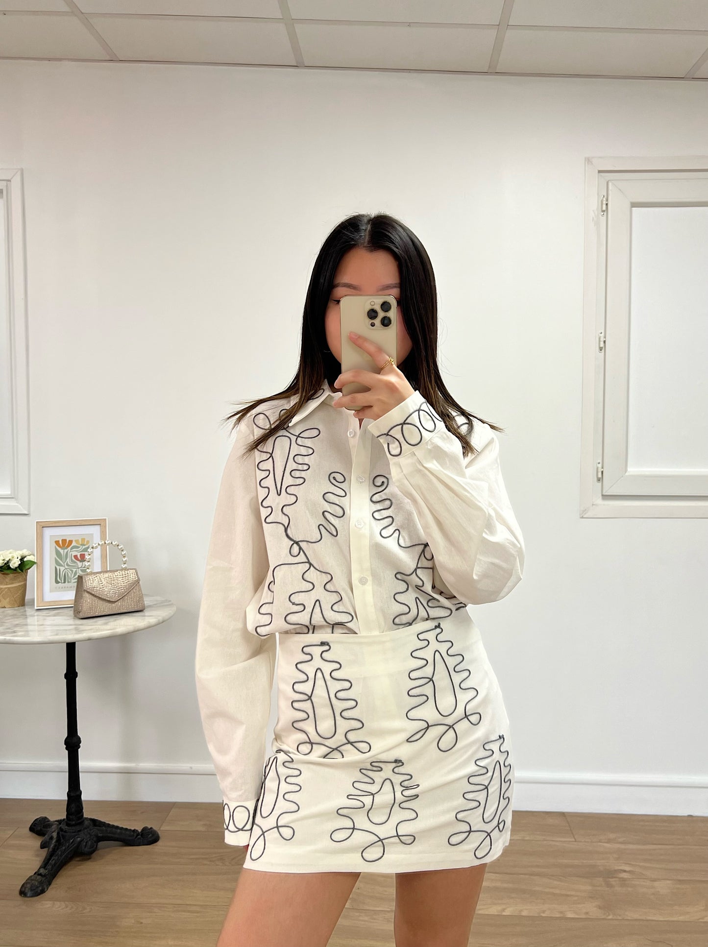 Ensemble Gabriella blanc