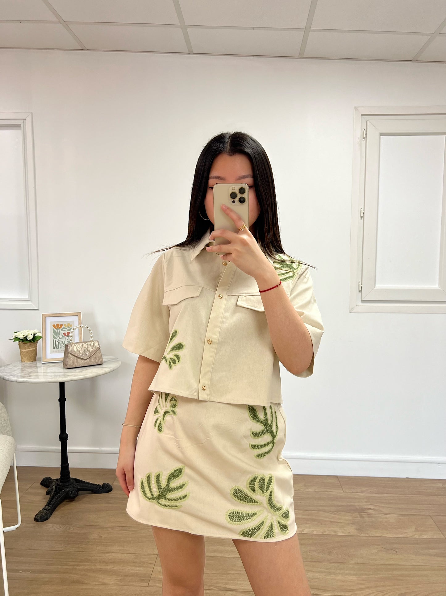 Ensemble Tiya beige