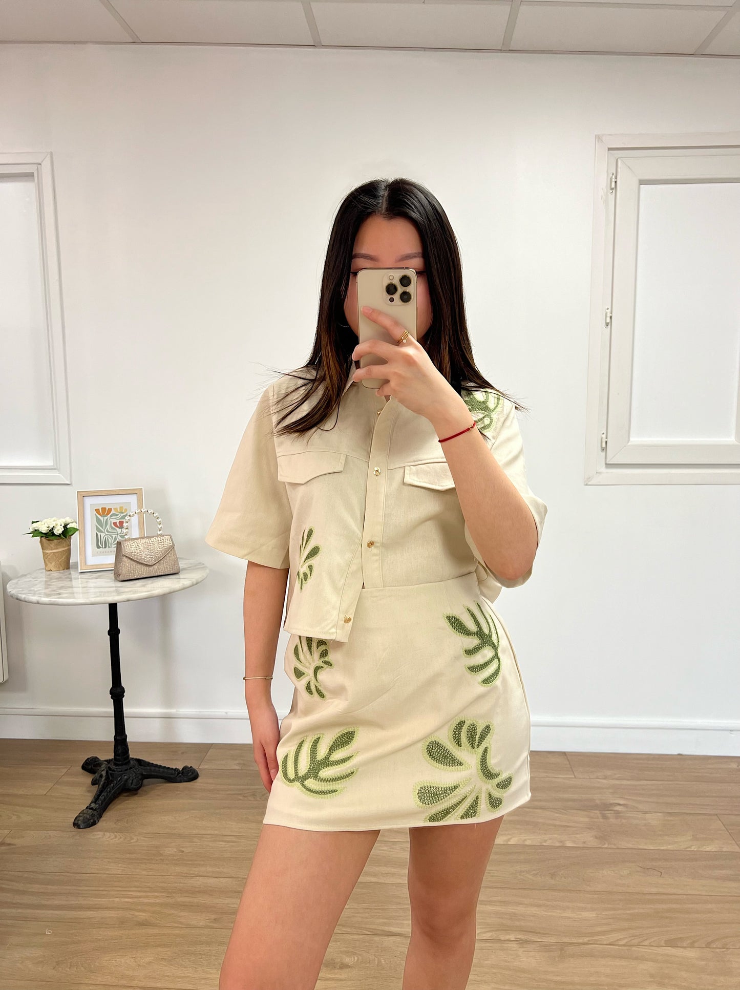 Ensemble Tiya beige