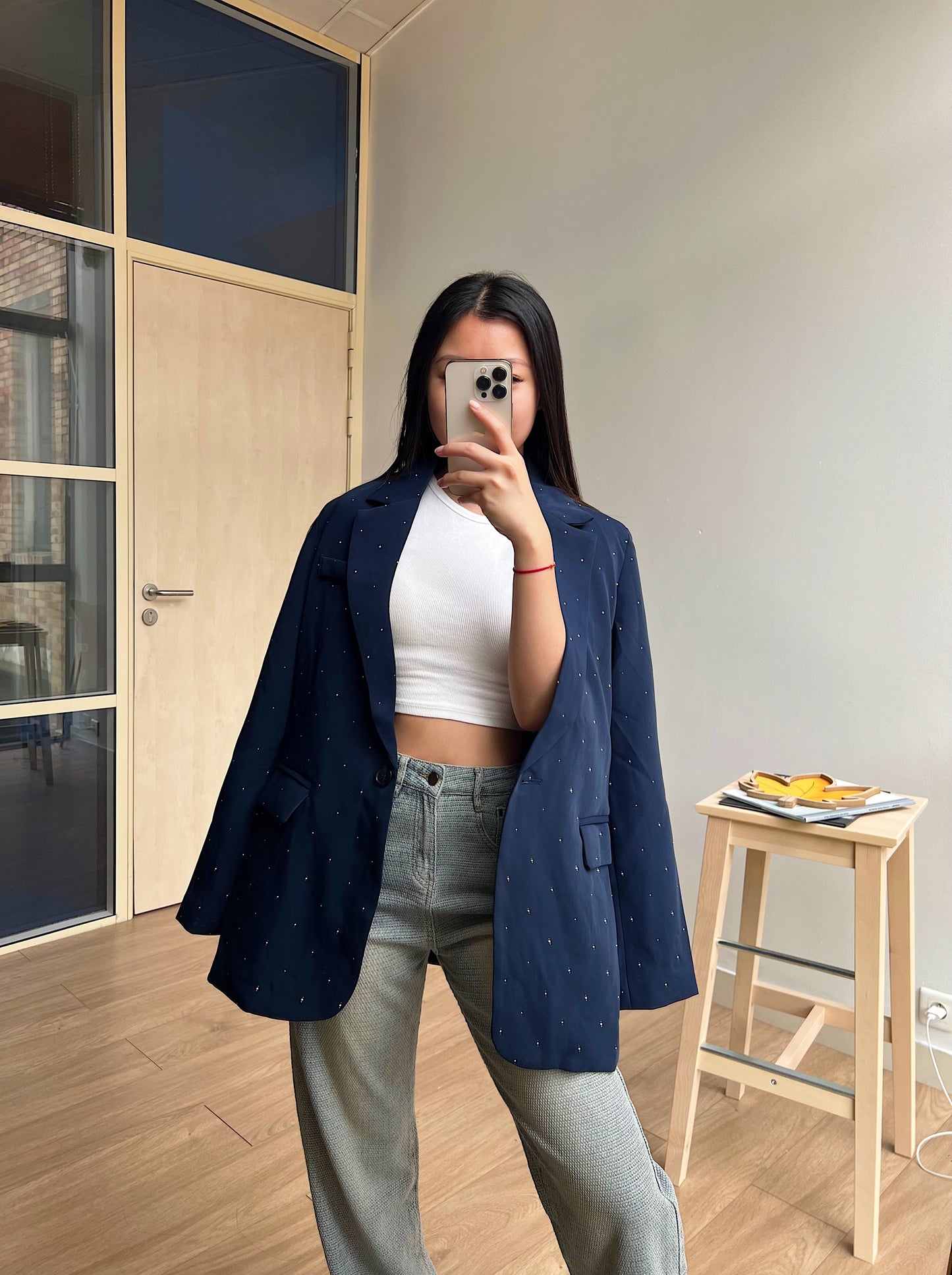 Blazer Maya bleu