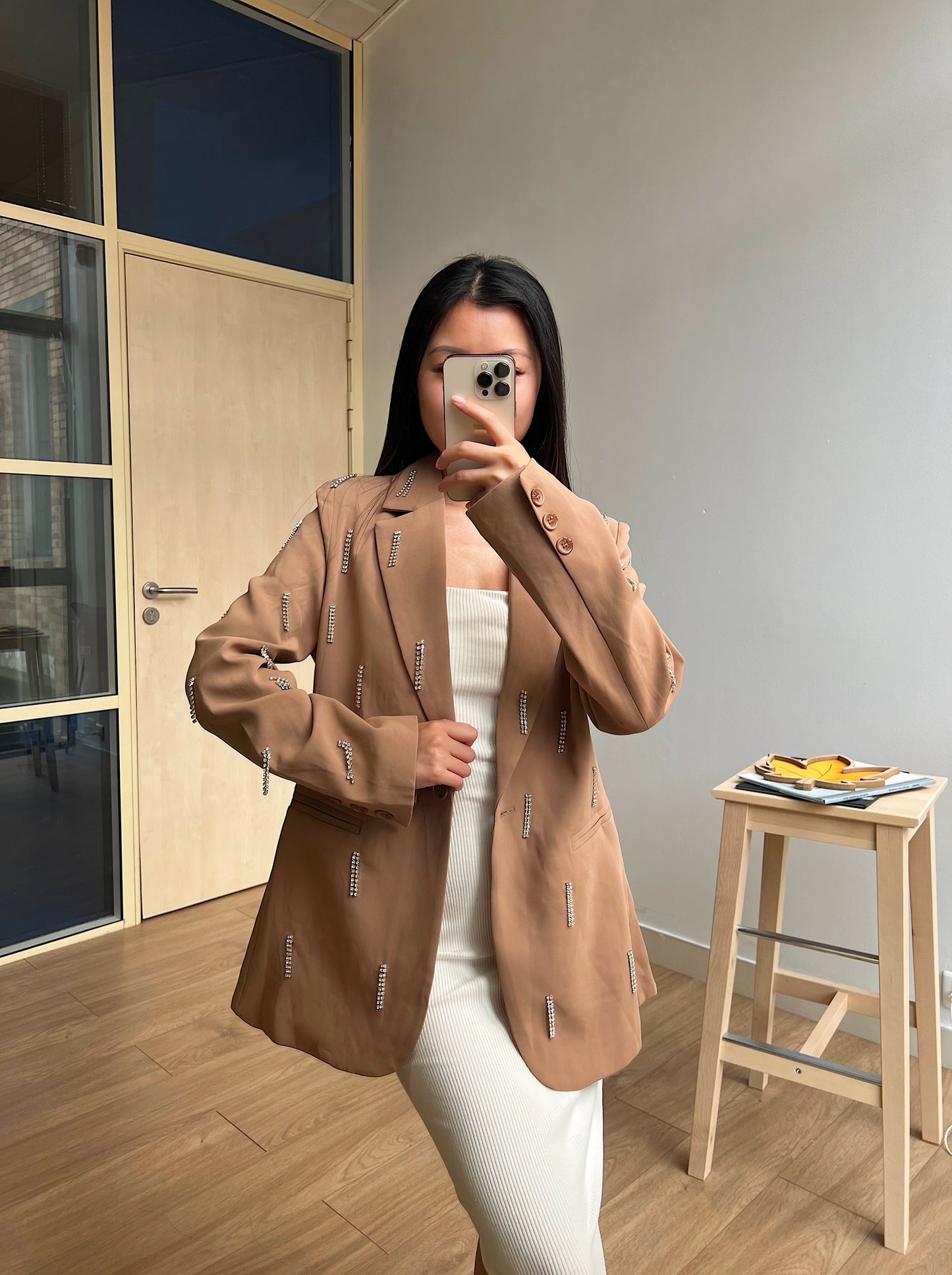 Blazer Aurélie beige