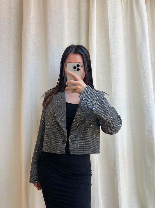 Blazer Céleste gris