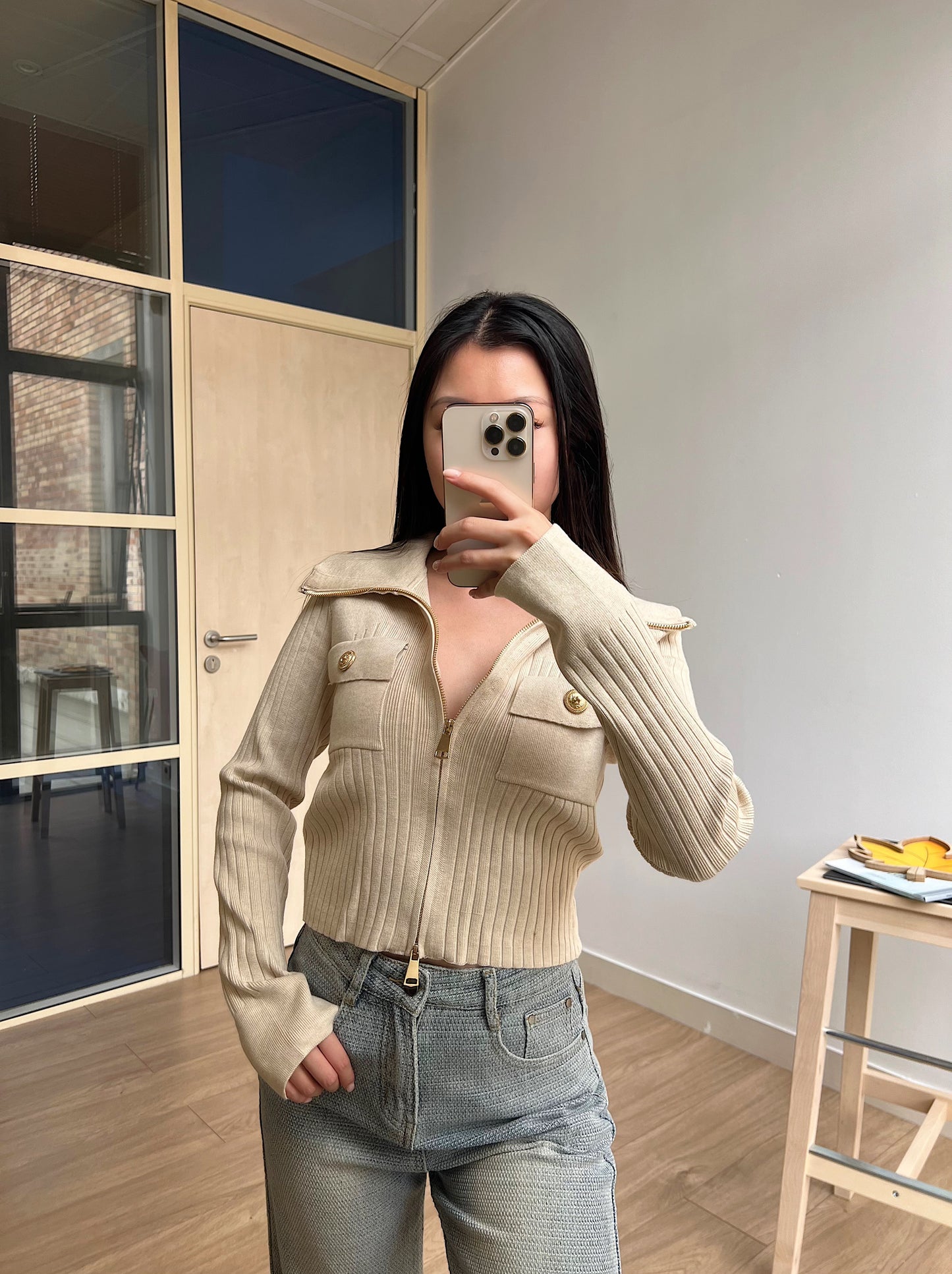 Pull Kellyn beige